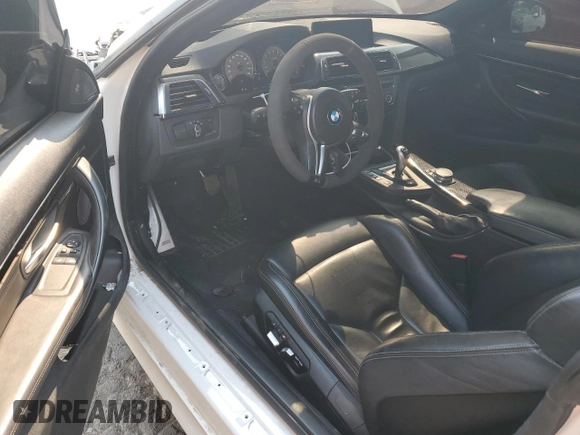 2017 BMW M4 with VIN WBS3R9C52HK709956, listed as a Copart auction lot 70524874 with 63,783 mi miles and Salvage Title. Bid and sale history available at carsss.com. Image 8.