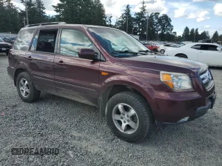 2008 Honda Pilot EX-L with VIN 5FNYF18578B022405, listed as a Copart auction lot 63423355 with 156,723 mi miles and Salvage title. Bid and sale history available at DreamBid. Image 4.