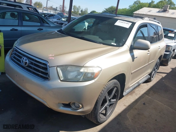 2008 Toyota Highlander Sport with VIN JTEDS43AX82060595, listed as a IAAI auction lot 41885581 with 209,600 mi miles. Bid and sale history available at carsss.com. Image 17.