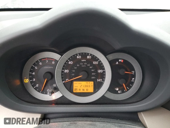 2008 Toyota RAV4 Ltd with VIN JTMZD31V586073655, listed as a Copart auction lot 86348564 with 213,657 mi miles and Salvage Title. Bid and sale history available at carsss.com. Image 9.