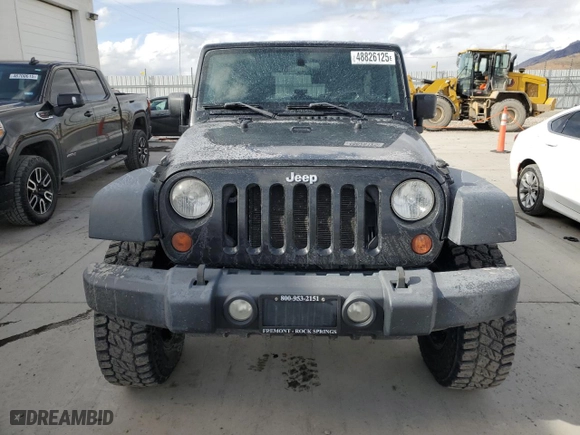 2010 Jeep Wrangler Unlimited Sport with VIN 1J4BA3H17AL125124, listed as a Copart auction lot 48826125 with 89,632 mi miles and Salvage Title. Bid and sale history available at carsss.com. Image 5.