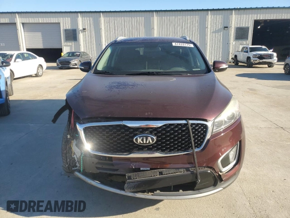 2018 Kia Sorento EX with VIN 5XYPH4A5XJG349798, listed as a Copart auction lot 47433175 with 202,901 mi miles and Salvage Title. Bid and sale history available at DreamBid. Image 5.