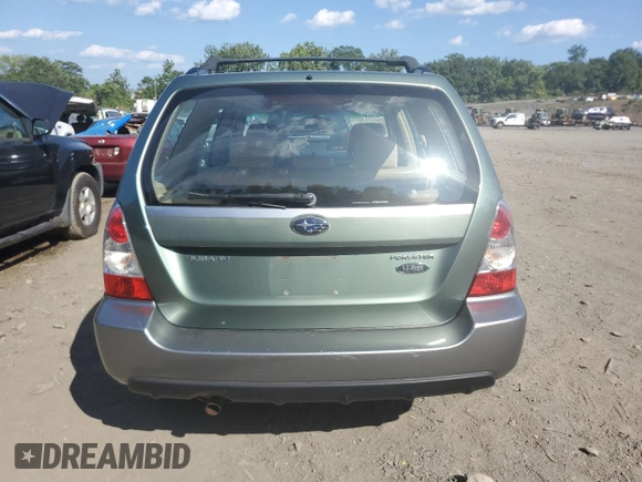 2007 Subaru Forester X L.L. Bean Ed with VIN JF1SG67647H706889, listed as a Copart auction lot 68272494 with 68,405 mi miles and Salvage Title. Bid and sale history available at carsss.com. Image 6.