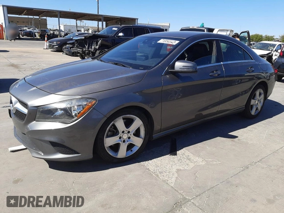 2016 Mercedes-Benz CLA 250 with VIN WDDSJ4EB3GN359336, listed as a Copart auction lot 71856543 with 179,334 mi miles and . Bid and sale history available at DreamBid. Image 1.