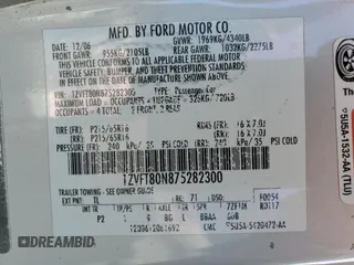 2007 Ford Mustang Deluxe с VIN 1ZVFT80N875282300, выставлен на аукционе Copart как лот 58549175 с пробегом 157 176 миль миль и Списание • Salvage title. История ставок и продаж доступна на DreamBid. Изображение 12.