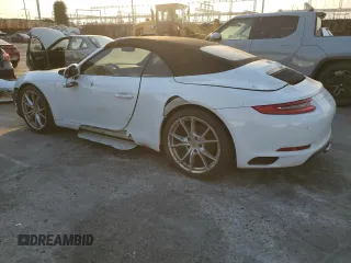 2018 Porsche 911 Carrera with VIN WP0CA2A90JS138436, listed as a Copart auction lot 87314794 with 43,945 mi miles and Salvage Title. Bid and sale history available at carsss.com. Image 2.