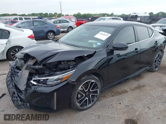 2024 Nissan Sentra SR with VIN 3N1AB8DV4RY255002, listed as a IAAI auction lot 42461623 with 19,189 mi miles and . Bid and sale history available at DreamBid. Image 17.