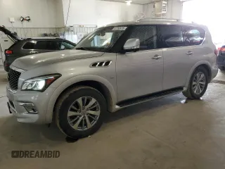 2016 Infiniti QX80 with VIN JN8AZ2NEXG9120652, listed as a Copart auction lot 52753415 with 212,143 mi miles and Clean Title. Bid and sale history available at carsss.com. Image 1.
