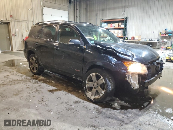 2012 Toyota RAV4 Sport with VIN JTMRF4DV3C5056704, listed as a Copart auction lot 45507725 with 152,527 mi miles and Salvage Title. Bid and sale history available at carsss.com. Image 4.