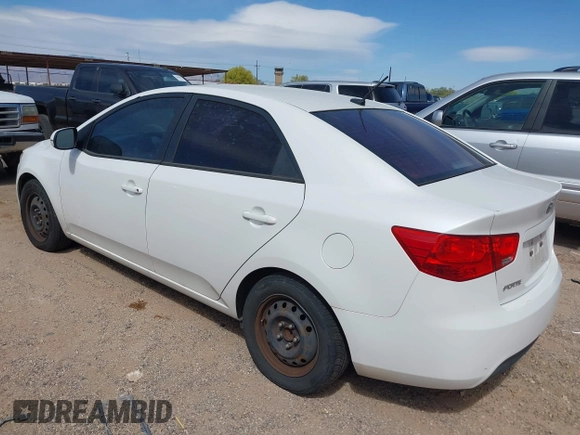 2011 Kia Forte EX with VIN KNAFU4A29B5377256, listed as a IAAI auction lot 42072437 with 190,295 mi miles. Bid and sale history available at carsss.com. Image 3.