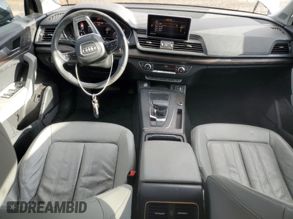2018 Audi Q5 Premium Plus with VIN WA1BNAFY7J2227246, listed as a Copart auction lot 51261745 with 35,376 mi miles and Salvage Title. Bid and sale history available at carsss.com. Image 8.