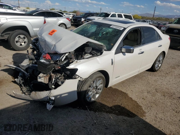 2012 Lincoln MKZ Hybrid with VIN 3LNDL2L31CR837026, listed as a Copart auction lot 53193445 with Not provided miles and Salvage title. Bid and sale history available at DreamBid. Image 1.