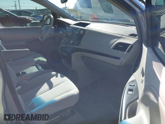 2011 Toyota Sienna LE AAS with VIN 5TDKK3DC7BS154584, listed as a IAAI auction lot 42013919 with 155,071 mi miles and . Bid and sale history available at DreamBid. Image 5.