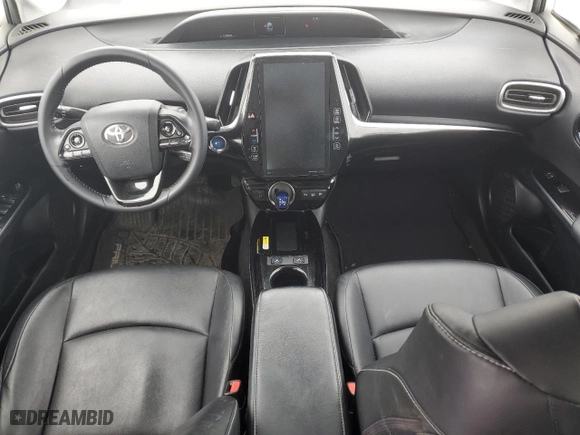 2021 Toyota Prius Prime LE with VIN JTDKAMFP2M3175386, listed as a Copart auction lot 45043115 with 339,692 mi miles and Salvage Title. Bid and sale history available at carsss.com. Image 8.