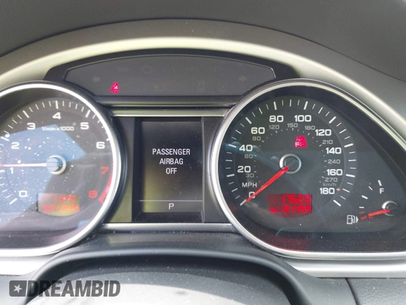 2010 Audi Q7 with VIN WA1DVAFEXAD003424, listed as a IAAI auction lot 42282789 with 131,459 mi miles and . Bid and sale history available at DreamBid. Image 7.