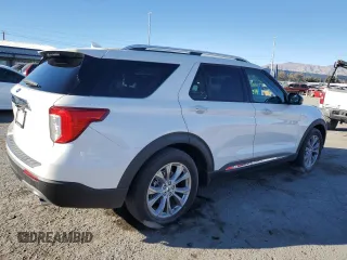 2021 Ford Explorer Limited with VIN 1FMSK7FHXMGB83912, listed as a Copart auction lot 84055814 with 64,747 mi miles and Salvage Title. Bid and sale history available at carsss.com. Image 3.
