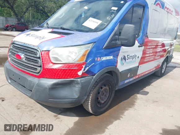 2017 Ford Transit XL with VIN 1FBAX2CM8HKA26909, listed as a IAAI auction lot 42190598 with 228,403 mi miles and . Bid and sale history available at carsss.com. Image 6.