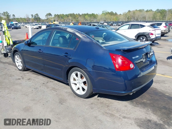 2008 Nissan Maxima SE z VIN 1N4BA41E78C807347, wystawiony jako IAAI lot #41881229 z przebiegiem Nie podano mil oraz . Historia ofert i sprzedaży dostępna na DreamBid. Obrazek 3.