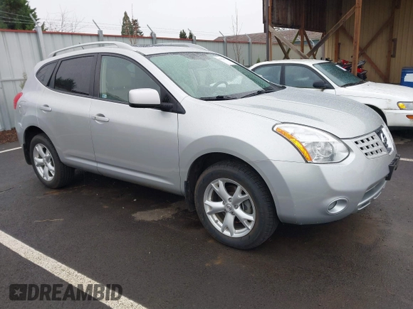 2008 Nissan Rogue SL with VIN JN8AS58V18W120978, listed as a IAAI auction lot 41782879 with 181,137 mi miles and . Bid and sale history available at DreamBid. Image 1.