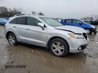 2015 Acura RDX Technology with VIN 5J8TB3H58FL010468, listed as a Copart auction lot 62132145 with 64,405 mi miles and Salvage title. Bid and sale history available at DreamBid. Image 4.