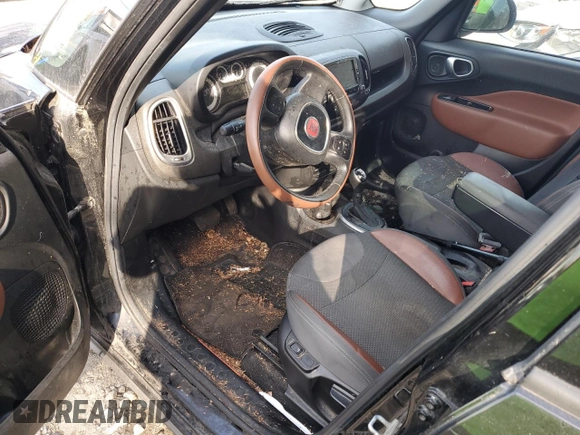 2016 FIAT 500L Trekking with VIN ZFBCFADH9GZ038045, listed as a Copart auction lot 53101935 with 0 mi miles and Non Repairable. Bid and sale history available at carsss.com. Image 8.