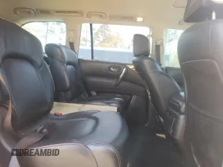 2018 Nissan Armada Platinum with VIN JN8AY2NE8J9730351, listed as a Copart auction lot 50538815 with 114,841 mi miles and Salvage Title. Bid and sale history available at carsss.com. Image 11.