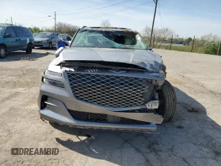 2021 Genesis GV80 with VIN KMUHBDSB0MU034504, listed as a Copart auction lot 54057885 with Not provided miles and Non repairable. Bid and sale history available at DreamBid. Image 5.