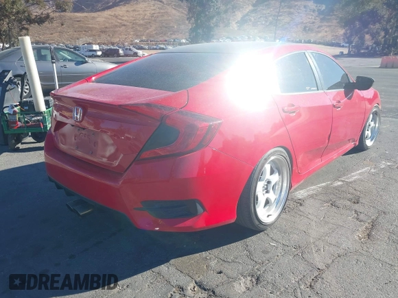 2019 Honda Civic Sport with VIN 2HGFC2F81KH538037, listed as a IAAI auction lot 41377964 with 72,560 mi miles and . Bid and sale history available at DreamBid. Image 4.