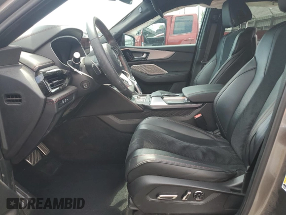 2023 Acura MDX w/A-Spec Package with VIN 5J8YE1H02PL040024, listed as a Copart auction lot 49698835 with 70,329 mi miles and Salvage Title. Bid and sale history available at carsss.com. Image 7.