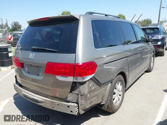 2008 Honda Odyssey EX-L with VIN 5FNRL387X8B032419, listed as a IAAI auction lot 42174820 with 160,804 mi miles and . Bid and sale history available at DreamBid. Image 4.
