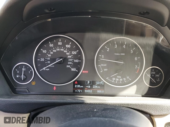 2014 BMW 3 Series 328i с VIN WBA3A5G54ENP34026, выставлен на аукционе Copart как лот 45373955 с пробегом 55 052 миль миль и Списание • Salvage title. История ставок и продаж доступна на DreamBid. Изображение 9.