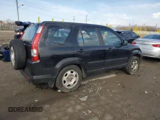2006 Honda CR-V LX with VIN JHLRD68526C004527, listed as a Copart auction lot 51016035 with 240,494 mi miles and Salvage Title. Bid and sale history available at DreamBid. Image 3.