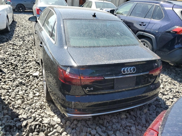 2023 Audi A4 S line Premium Plus with VIN WAUEAAF42PN003950, listed as a Copart auction lot 53140665 with 24,046 mi miles and Salvage Title. Bid and sale history available at DreamBid. Image 6.