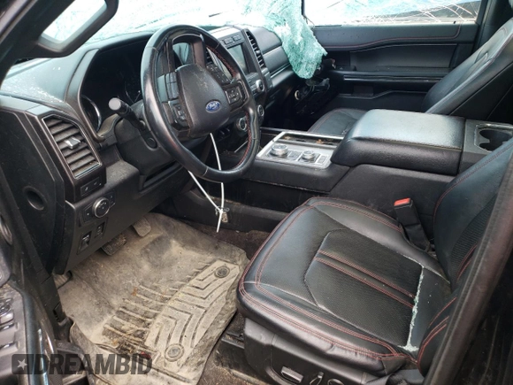 2019 Ford Expedition Limited с VIN 1FMJU2AT1KEA10602, выставлен на аукционе Copart как лот 56602095 с пробегом 74 808 миль миль и Списание • Salvage title. История ставок и продаж доступна на DreamBid. Изображение 7.