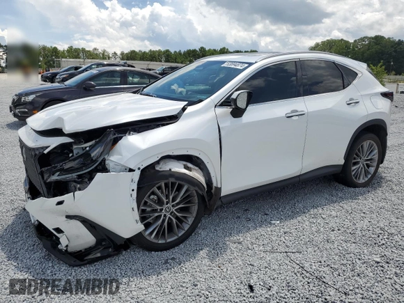 2024 Lexus NX 350 Luxury с VIN 2T2HGCEZ3RC032396, выставлен на аукционе Copart как лот 65719624 с пробегом 14 717 миль миль и Списание • Salvage title. История ставок и продаж доступна на DreamBid. Изображение 1.