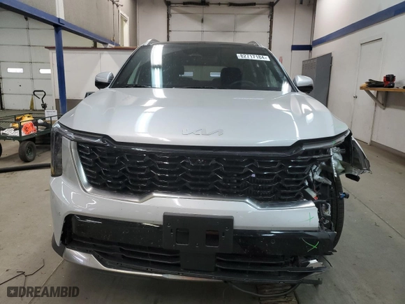 2025 Kia Sorento Hybrid SX Prestige with VIN KNDRKDJGXS5295344, listed as a Copart auction lot 82717184 with 1,429 mi miles and Salvage Title. Bid and sale history available at carsss.com. Image 5.