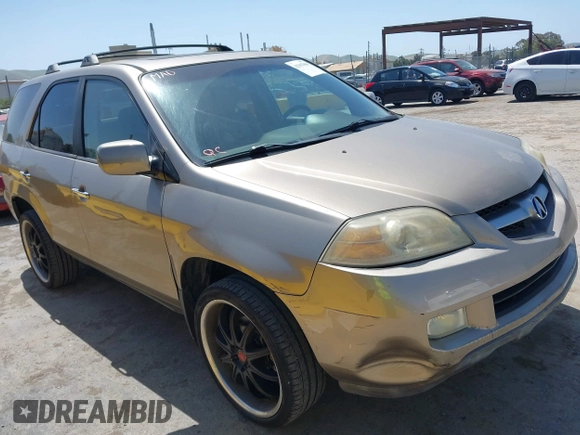 2004 Acura MDX Touring Pkg with VIN 2HNYD18654H541496, listed as a IAAI auction lot 42107886 with 234,306 mi miles. Bid and sale history available at carsss.com. Image 1.