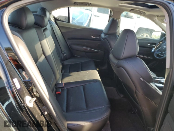 2015 Acura TLX Advance with VIN 19UUB2F79FA009585, listed as a Copart auction lot 48476795 with 89,985 mi miles and Salvage title. Bid and sale history available at DreamBid. Image 10.