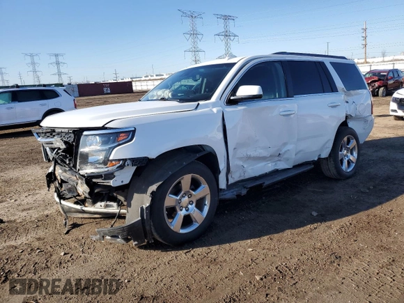 2016 Chevrolet Tahoe LT with VIN 1GNSKBKC6GR297374, listed as a Copart auction lot 46936935 with Not Provided miles and Salvage Title. Bid and sale history available at DreamBid. Image 1.