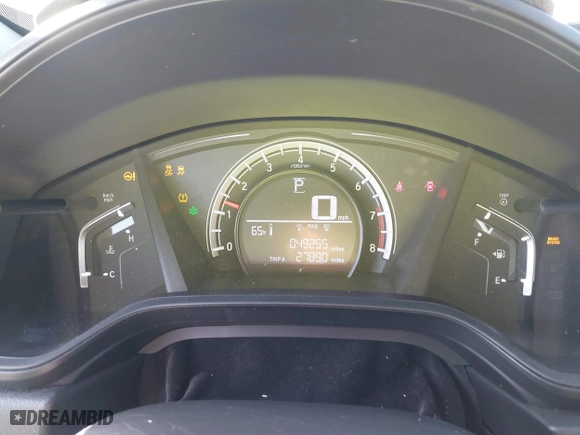 2017 Honda CR-V LX with VIN 2HKRW5H30HH403198, listed as a IAAI auction lot 41799160 with 49,255 mi miles. Bid and sale history available at carsss.com. Image 7.