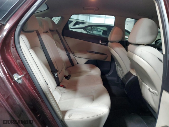 2018 Kia Optima S with VIN 5XXGT4L38JG259127, listed as a Copart auction lot 48618735 with 81,044 mi miles and Salvage Title. Bid and sale history available at carsss.com. Image 10.