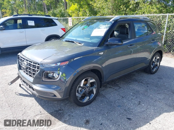 2023 Hyundai Venue Limited with VIN KMHRC8A3XPU275847, listed as a IAAI auction lot 41889404 with 8,555 mi miles and . Bid and sale history available at DreamBid. Image 18.