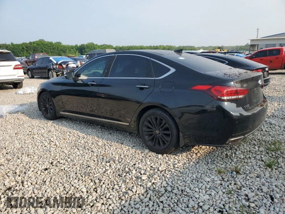 2016 Hyundai Genesis 3.8L z VIN KMHGN4JE4GU110890, wystawiony jako Copart lot #59577545 z przebiegiem 166 329 mil mil oraz Czysty tytuł • Clean title. Historia ofert i sprzedaży dostępna na DreamBid. Obrazek 2.