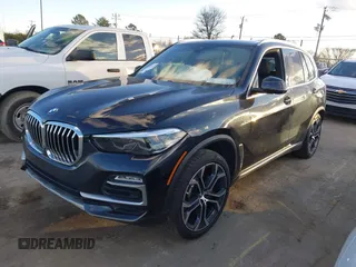 2021 BMW X5 xDrive40i with VIN 5UXCR6C08M9D76272, listed as a IAAI auction lot 41219782 with 56,599 mi miles and . Bid and sale history available at DreamBid. Image 17.
