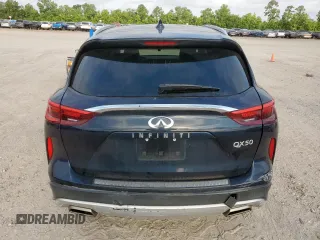 2019 Infiniti QX50 Luxe with VIN 3PCAJ5M12KF133509, listed as a Copart auction lot 57628305 with 52,127 mi miles and Salvage title. Bid and sale history available at DreamBid. Image 6.