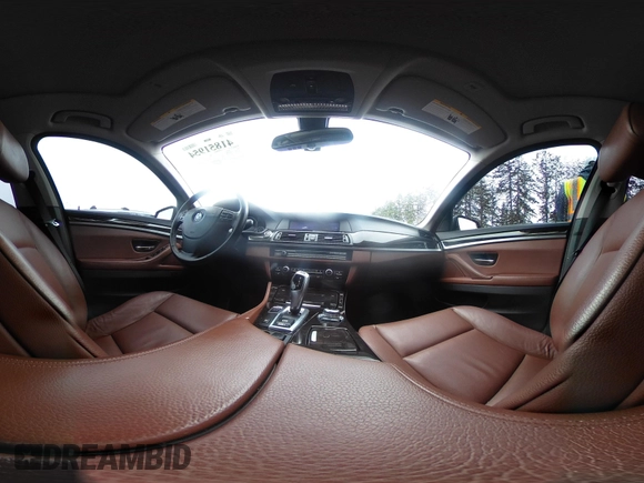 2013 BMW 5 Series 528i xDrive with VIN WBAXH5C54DDW13438, listed as a IAAI auction lot 41851954 with 122,653 mi miles. Bid and sale history available at carsss.com. Image 18.