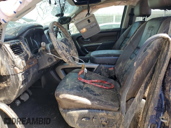2017 Nissan Titan Platinum Reserve with VIN 1N6AA1E50HN532145, listed as a Copart auction lot 52622005 with 118,392 mi miles and Non repairable. Bid and sale history available at DreamBid. Image 7.