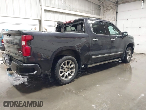 2023 Chevrolet Silverado 1500 with VIN 3GCUDJE89PG123831, listed as a IAAI auction lot 41361355 with 26,116 mi miles and . Bid and sale history available at DreamBid. Image 4.