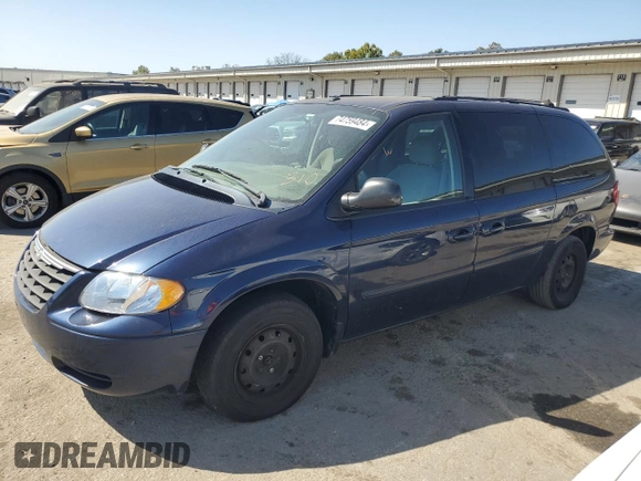 2006 Chrysler Town & Country LWB LX with VIN 2A8GP44R66R623401, listed as a Copart auction lot 74759484 with 203,192 mi miles and Salvage Title. Bid and sale history available at carsss.com. Image 1.