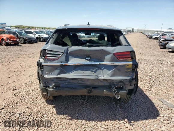 2021 Volkswagen Atlas SE with VIN 1V2PE2CA5MC212105, listed as a Copart auction lot 51852125 with 53,831 mi miles and Salvage title. Bid and sale history available at DreamBid. Image 6.